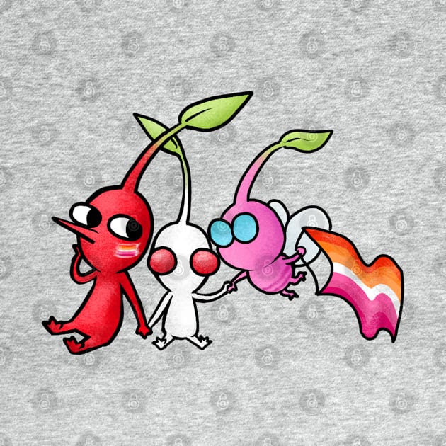 Pride Pikmin by KatieRose